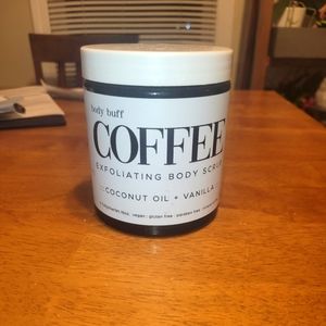 Body buff coffee exfoliating body scrub